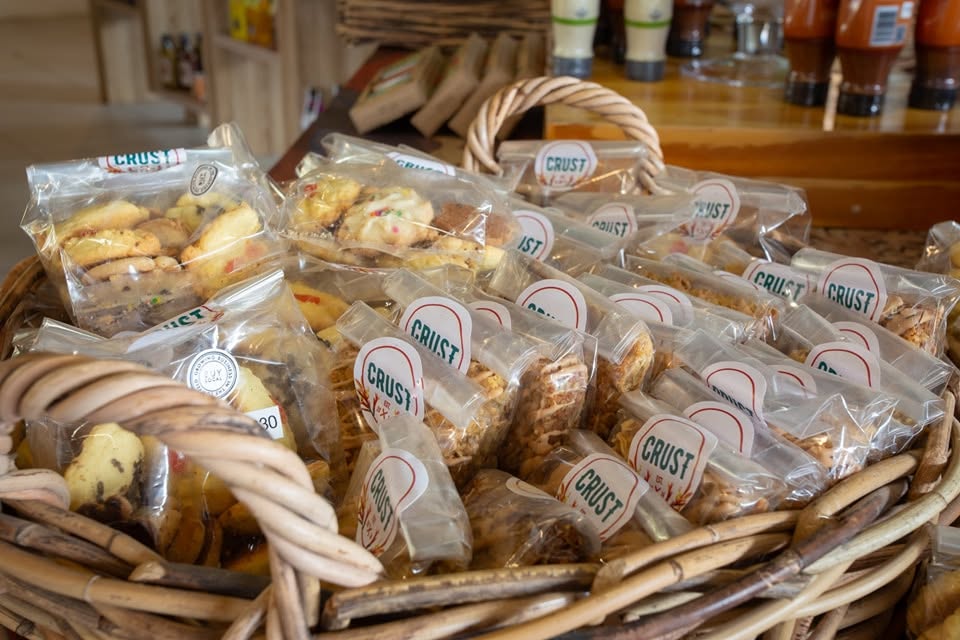 Fresh packaged bakery treats from Café Crust